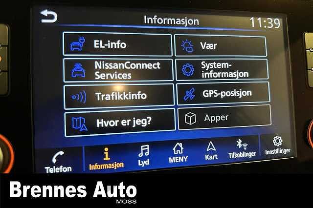 Nissan Leaf Bil/ACC/360kam/DAB/NAVI