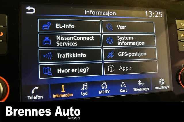 Nissan Leaf Navi/Kamera/Cruise/Rattvarme
