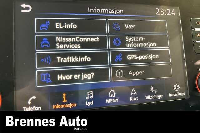 Nissan Leaf Navi/Rattvarmer/Cruise/DAB
